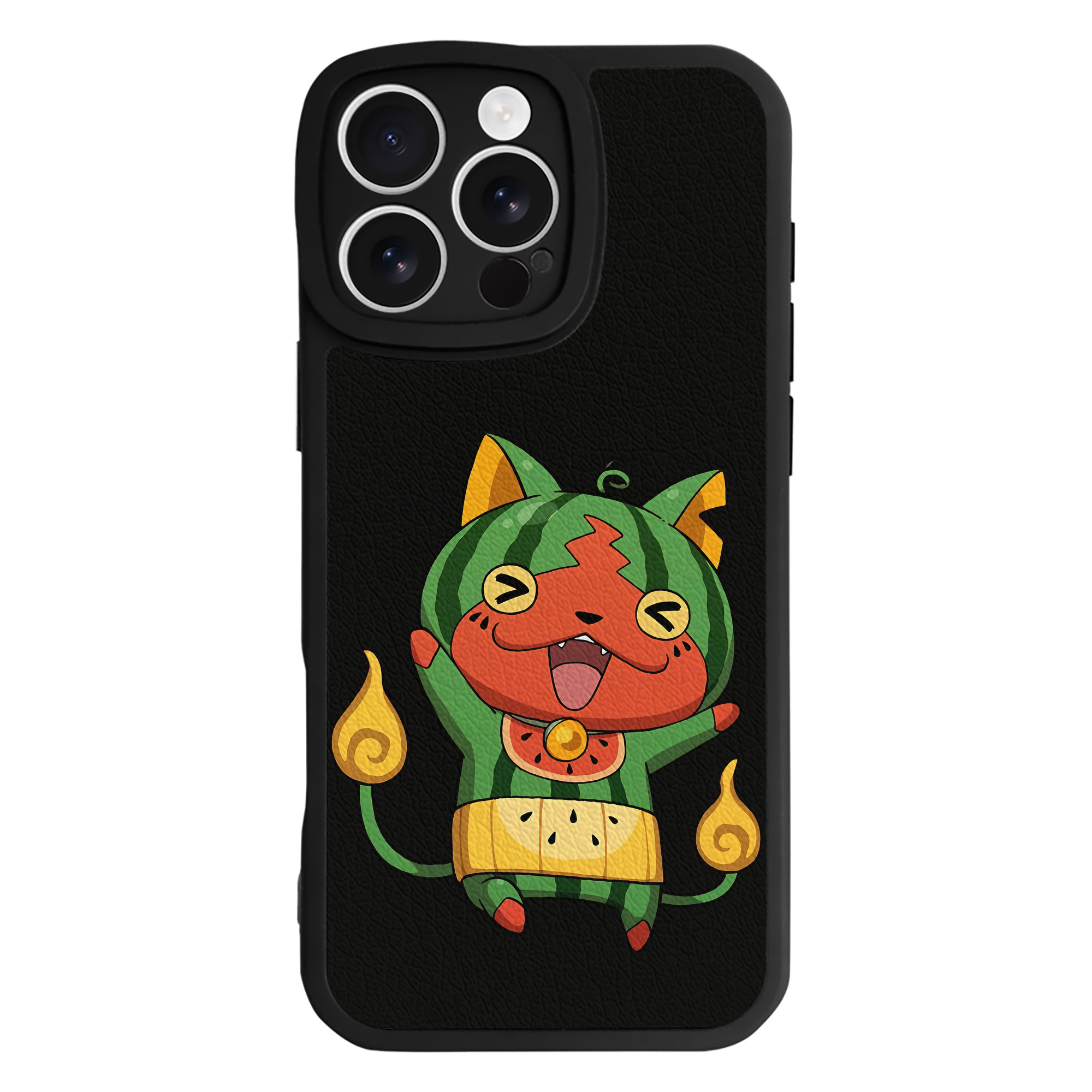 （画像用） 妖怪ウォッチ Yo-kai Watch 【iPhone 16シリーズ対応】シリコンスマホケース（レザー調） 材質：シリコン